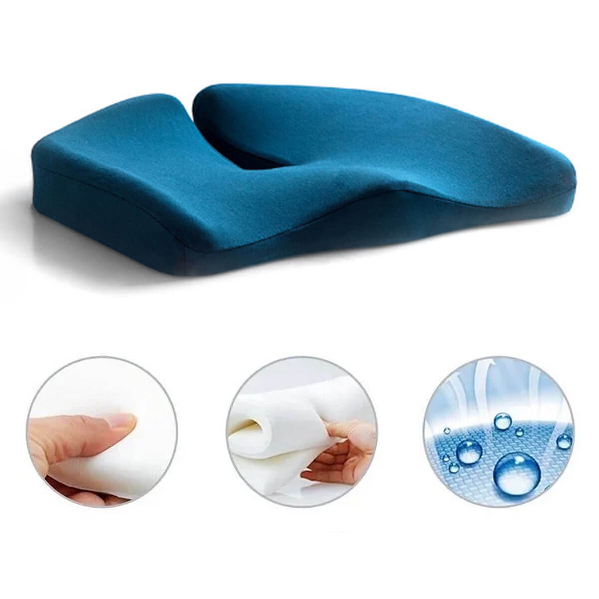 ErgoComfort | Coussin de siège ergonomique