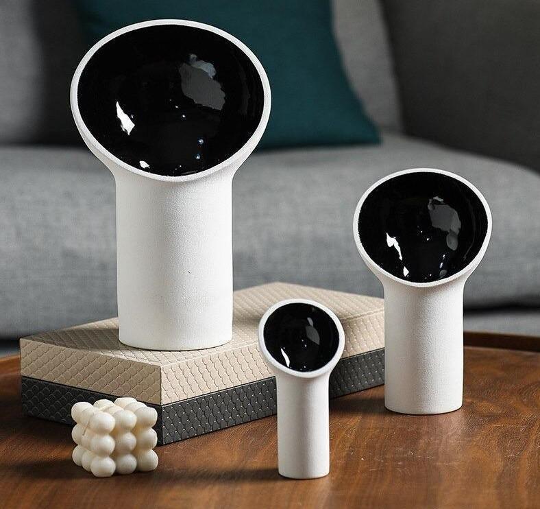 Ceramic vases Floroux in a galactic design | Modern & elegant | Perfect for flowers & decoration