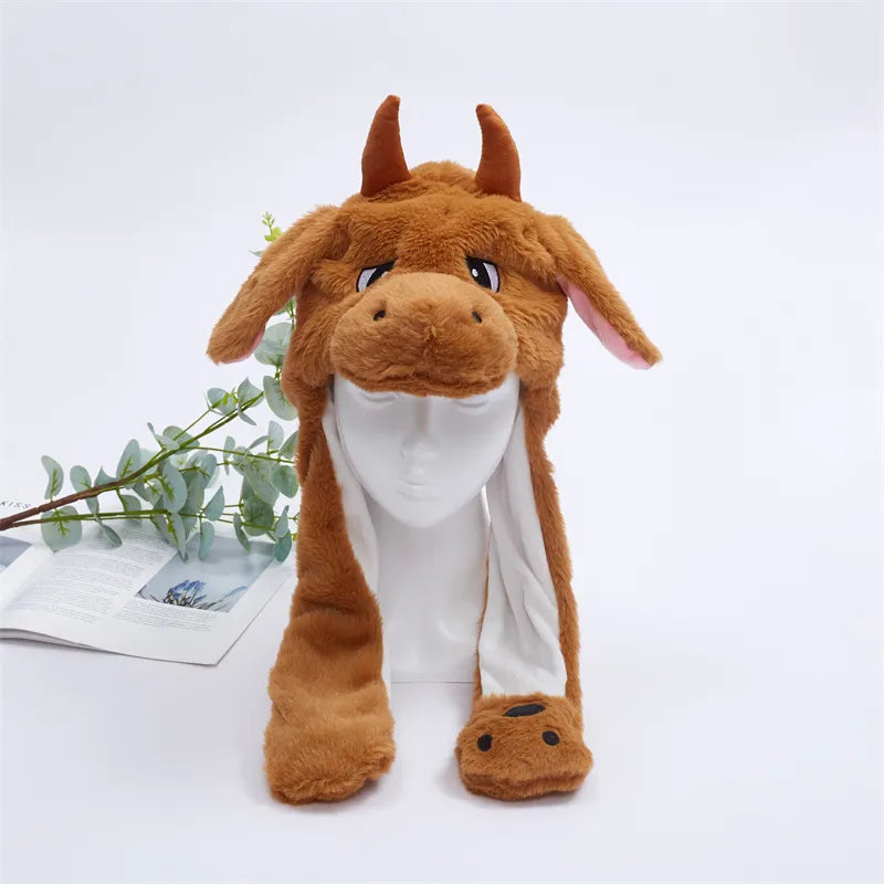 BunnyBounce Hat – Chapeau Mignon avec Oreilles Mobiles