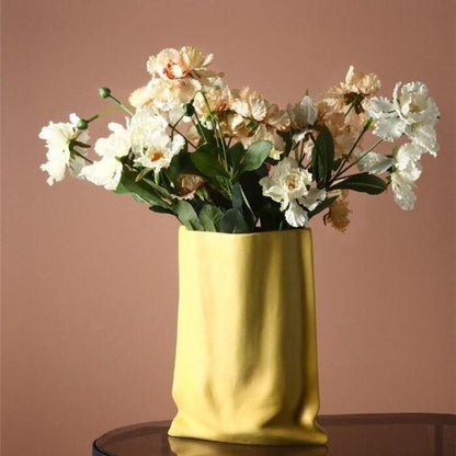 Ceramic vase Floroux | Elegant decoration | Colorful accessory for the home | For flowers and dry arrangements