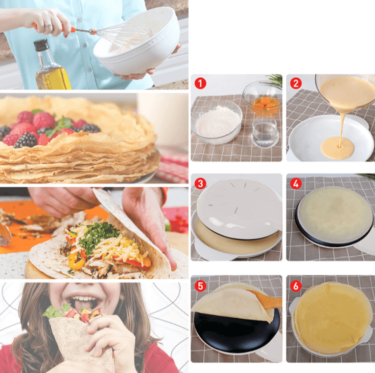 CrepeMaster - Crêpière Électrique pour Cuisiner