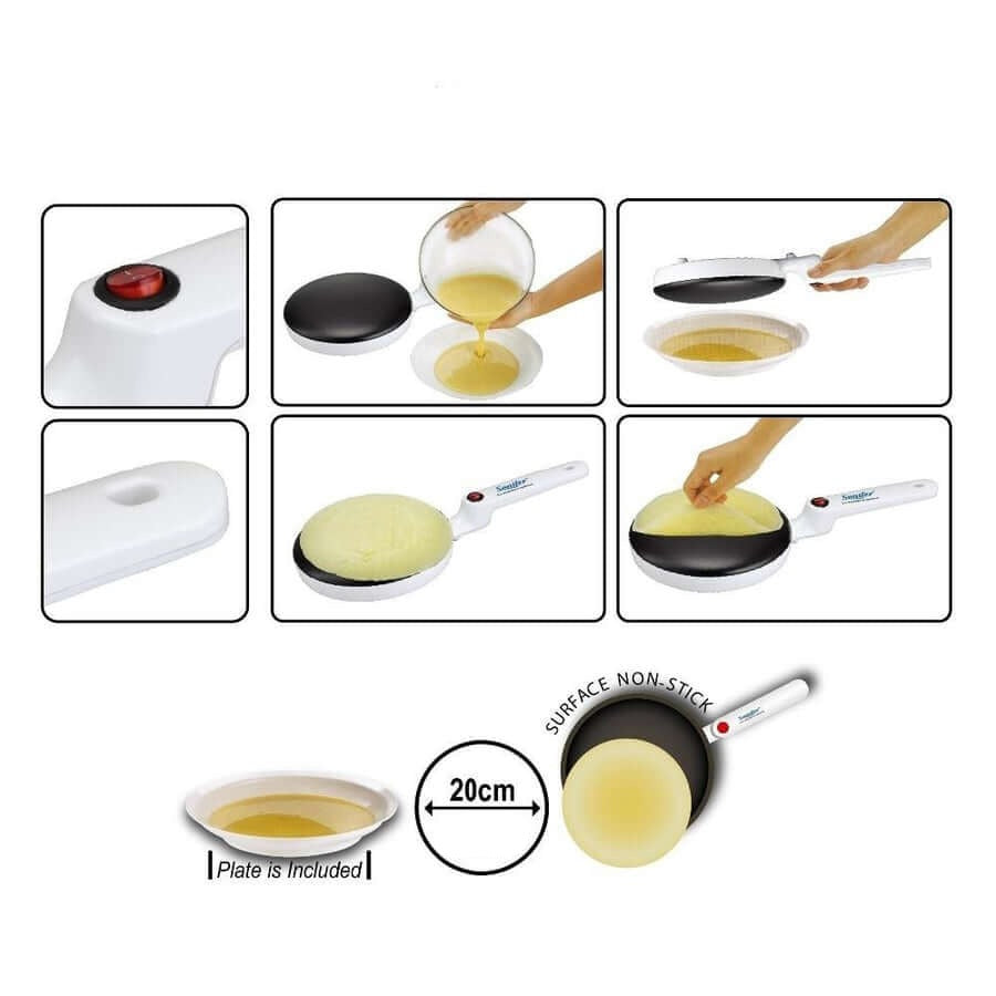 CrepeMaster - Crêpière Électrique pour Cuisiner