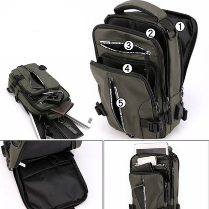 CityTrek Bag - Sac Bandoulière Oxford Étanche Élégant