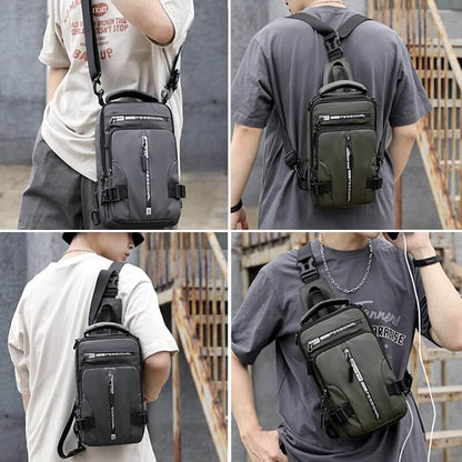 CityTrek Bag - Sac Bandoulière Oxford Étanche Élégant