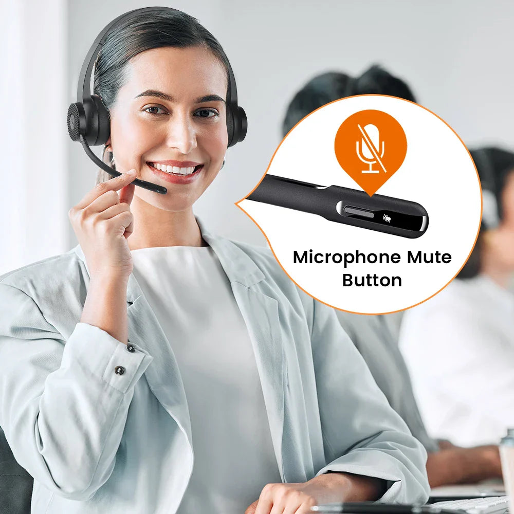 EKSA H16 Casque sans fil Bluetooth 5.2 avec micro - TWS Annulation de bruit HiFi Stéréo Dynamique