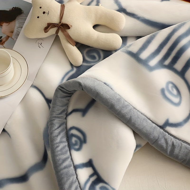 CozyCartoon Couverture en Fleece - Doux et Joyeux