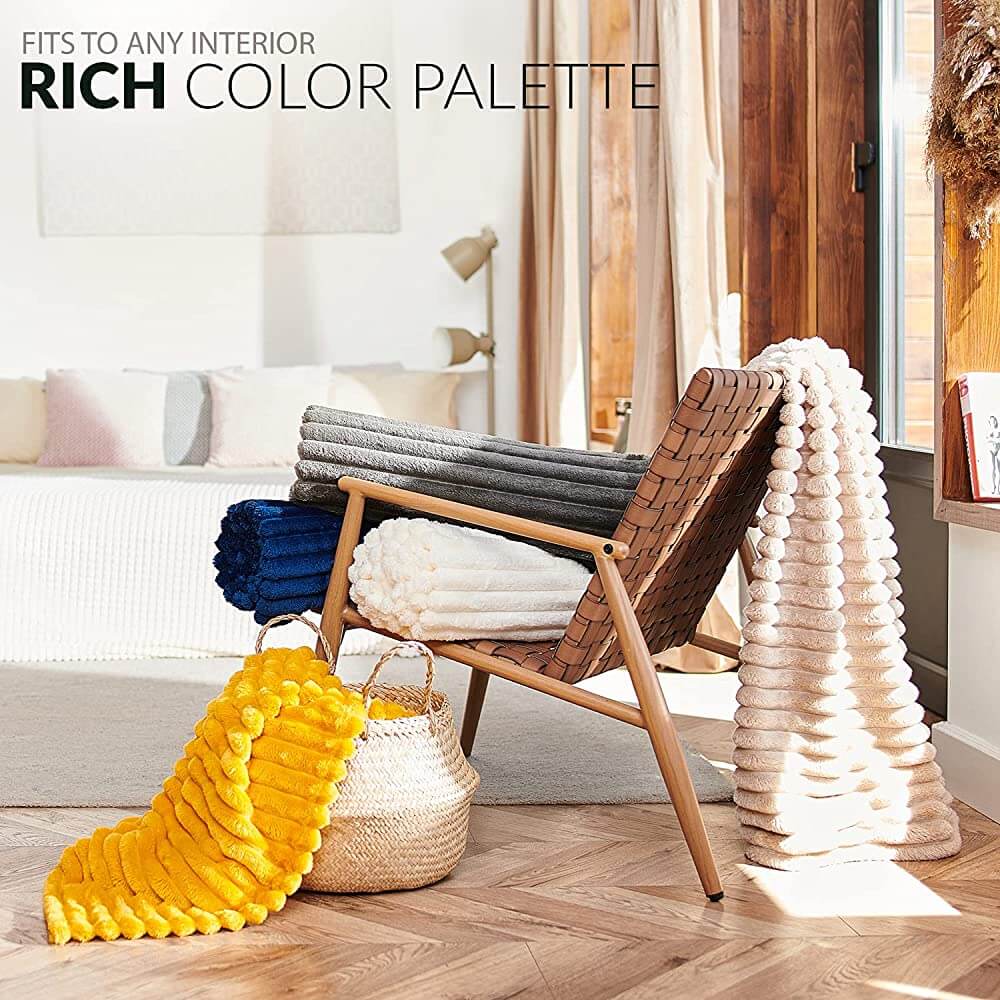 Douillettes douces - Douces, confortables - Parfaites pour le lit, le canapé, le sofa