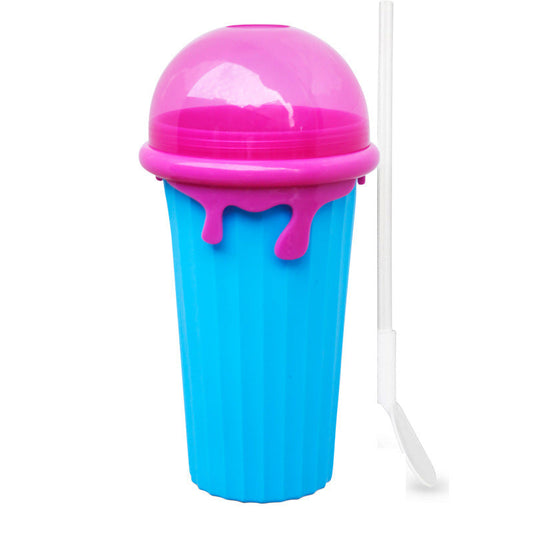 Tasse slushy grande de 500ml pour smoothies et glaces rapidement congelés