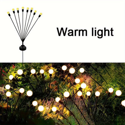 SolarFirefly Lights - Décoration de jardin LED élégante pour l'extérieur