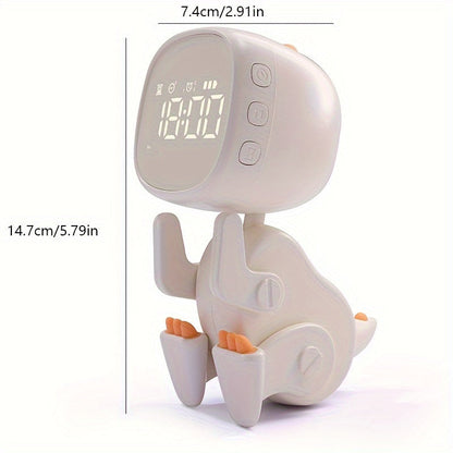 TimeDino - Réveil Cartoon Créatif avec USB