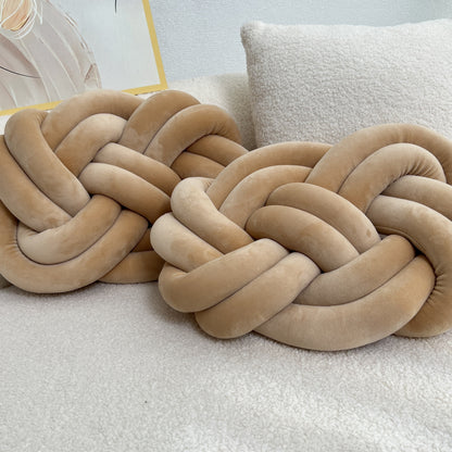 Coussin Bouton Floroux - Coussin Doux en Peluche, Coussin Décoratif pour Lit, Canapé et Salon