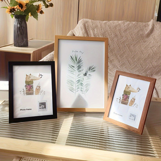 TimelessWood – Cadre Photo en Bois Classique pour Souvenirs