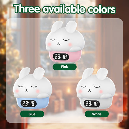 BunnyGlow - Lampe de nuit magique avec réveil