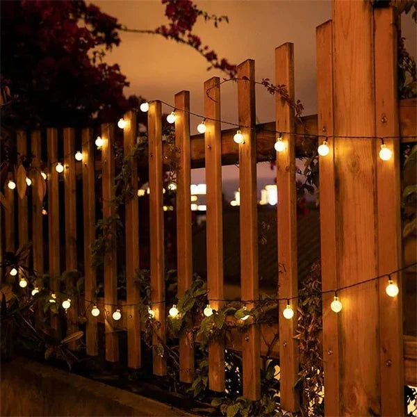 TwinkleGlow - Luminaire de lumière solaire envoûtante pour l'extérieur