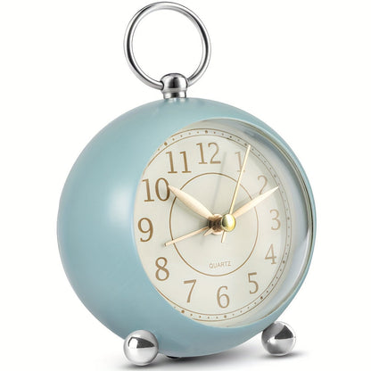 RetroTime Horloge - Réveil silencieux élégant avec éclairage nocturne