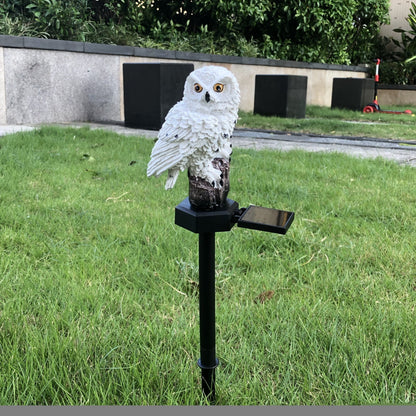 SolarOwl - Lampe de jardin LED moderne avec design unique