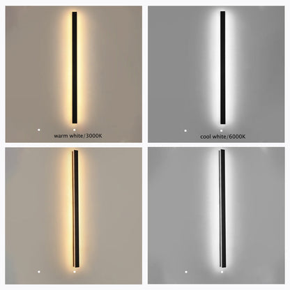 Floroux Ripple Minimaliste Linéaire Lumière Extérieure