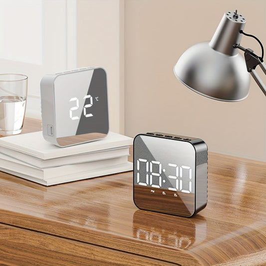 TempView – Horloge LED Stylé avec Température