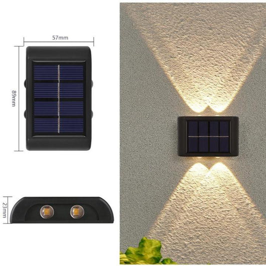 Floroux - Applique solaire LED étanche pour votre extérieur