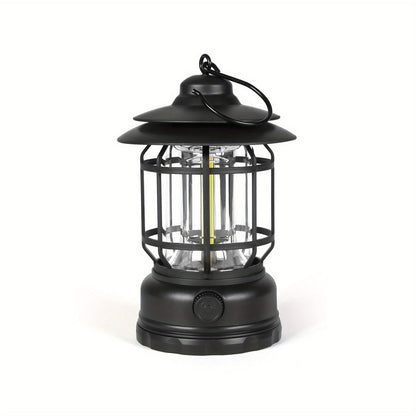 RetroGlow Lampe – Dimmable Lampe LED Rechargeable Extérieur