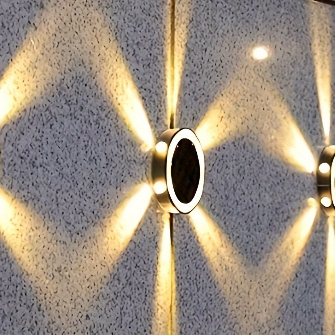 SolarGlow – 6 LED Éclairage de jardin alimenté par énergie solaire