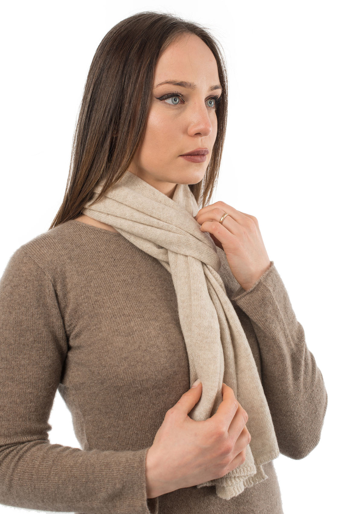 CashmereLux Écharpe - 100% Artisanat Italien