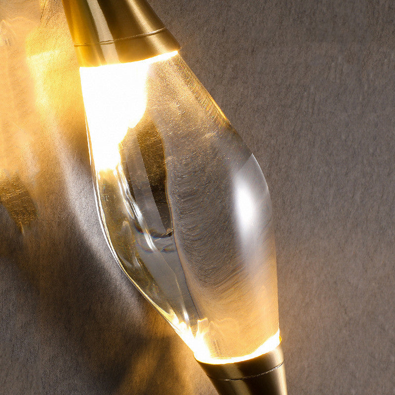 Floroux - Luminaire suspendu en cristal exquisite pour chambre à coucher