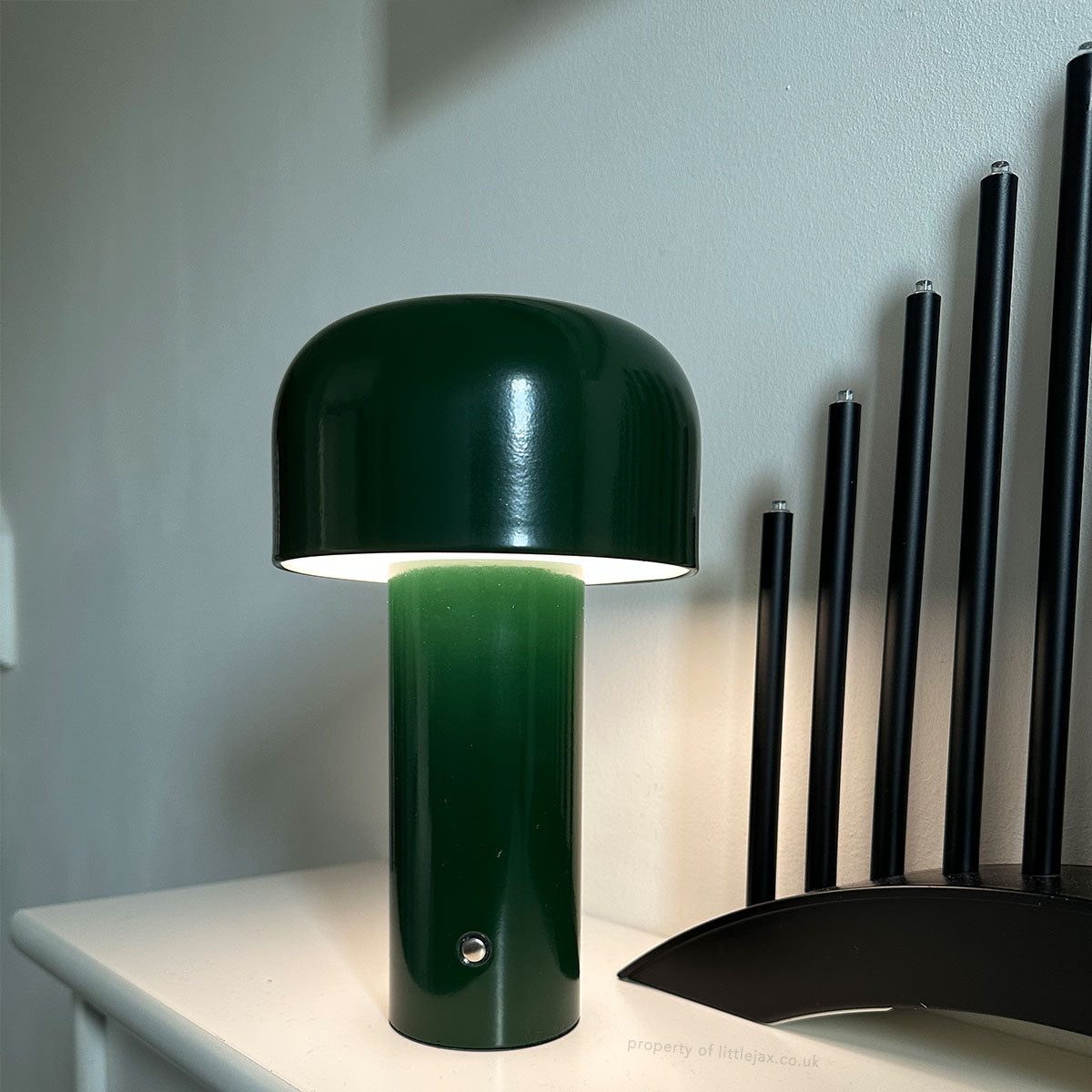 Élégante, moderne, lampe champignon sans fil