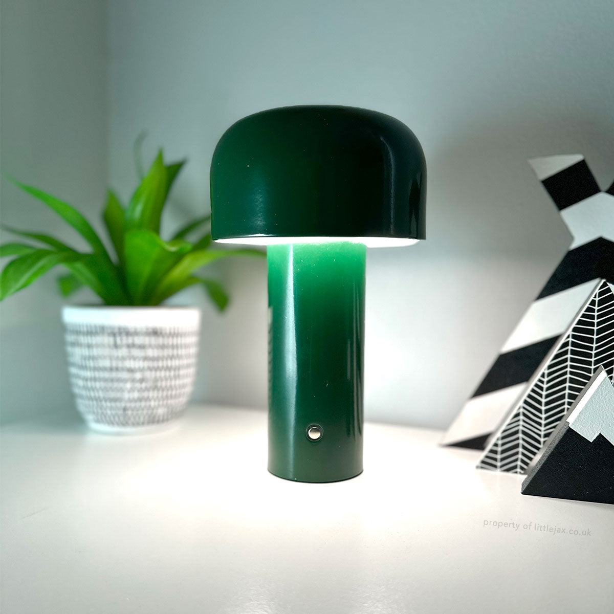 Élégante, moderne, lampe champignon sans fil