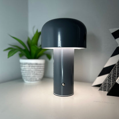 Élégante, moderne, lampe champignon sans fil