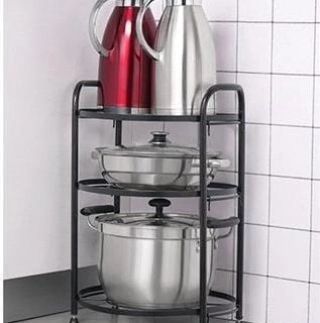 Organisateur de cuisine créatif à trois couches