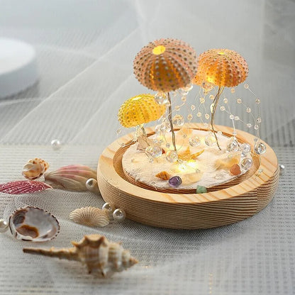 Floroux DIY Bear Sea Night Lamp | Creative LED Ambient Light | Perfect Home Decoration