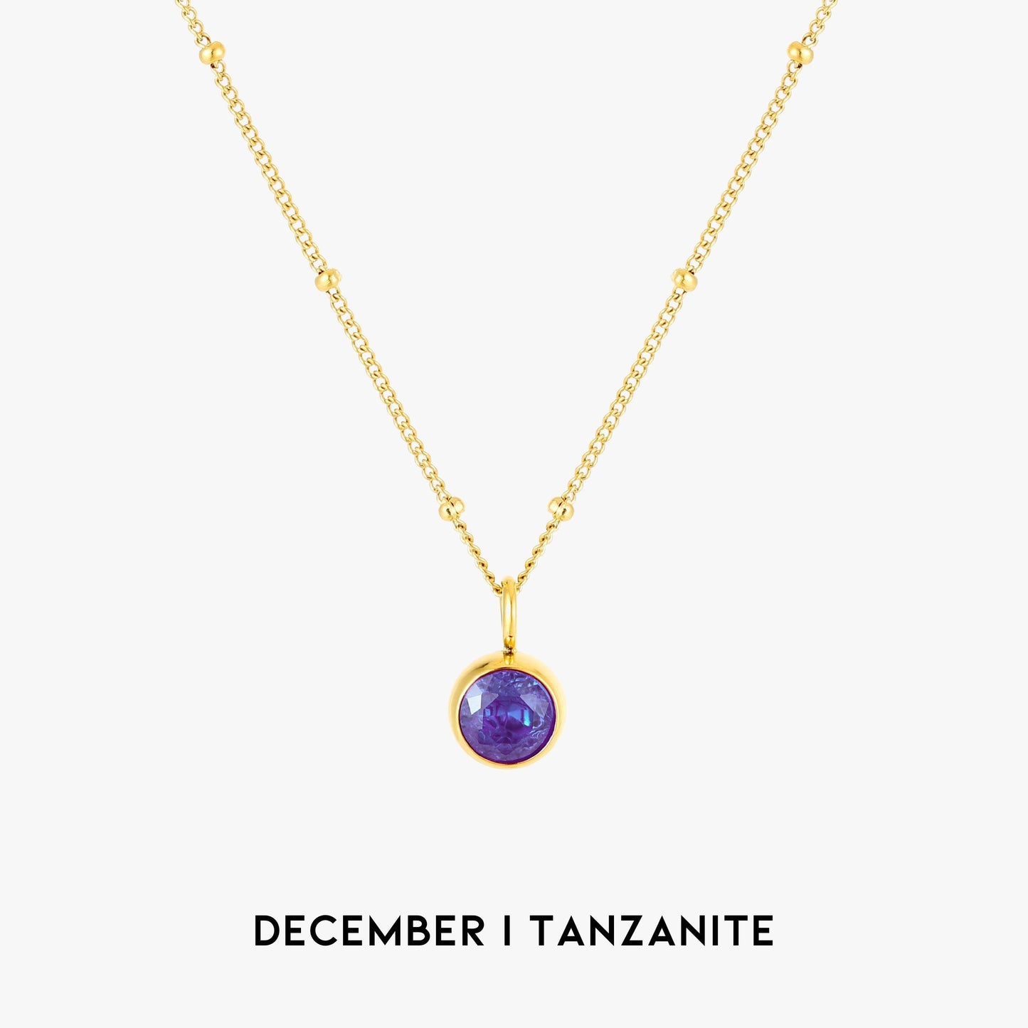 Aurora Pierre de Naissance Collier - Une Envoûtante Connexion