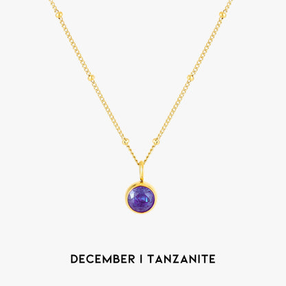 Aurora Pierre de Naissance Collier - Une Envoûtante Connexion