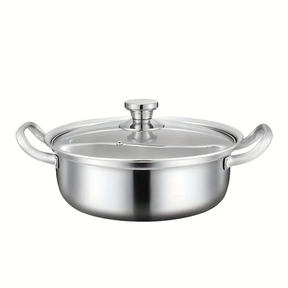 EmieCook - Casserole de Cuisine en Acier Inoxydable de Luxe