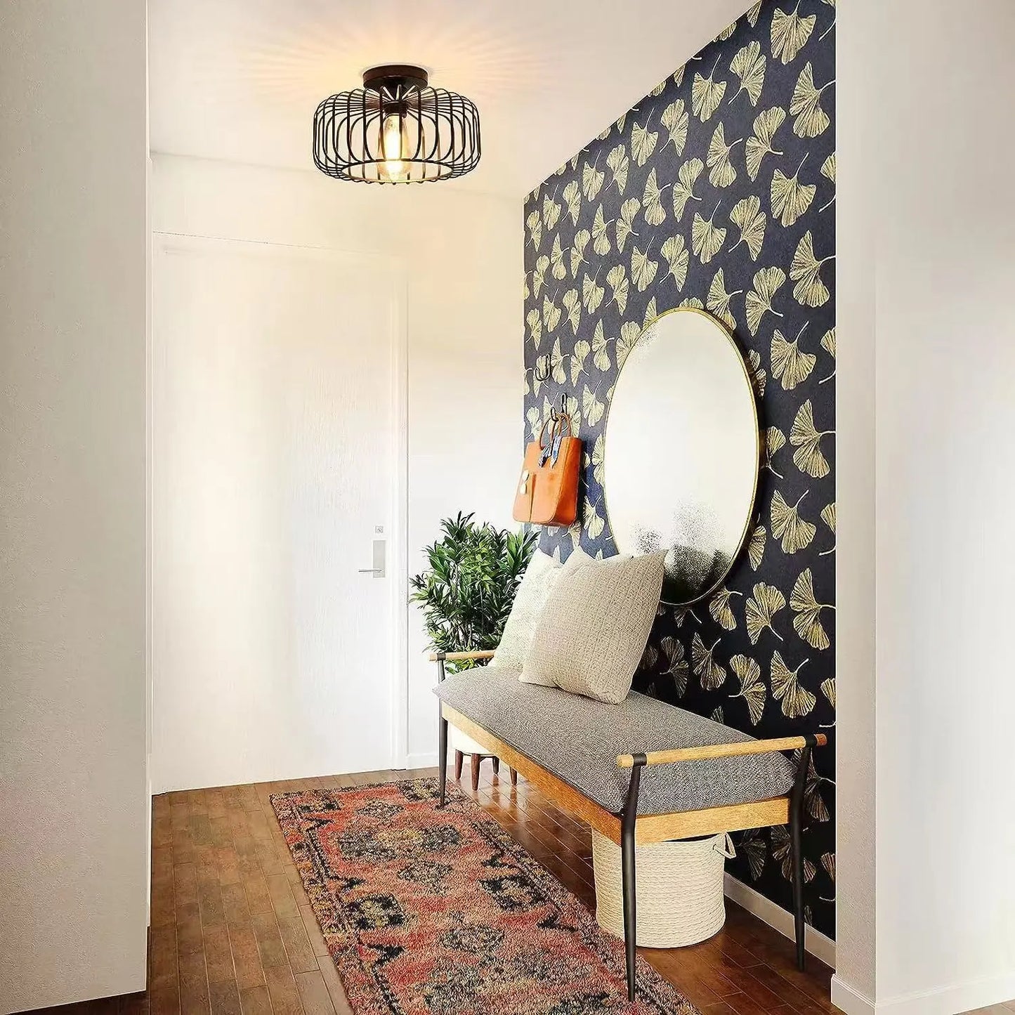 Floroux - Applique vintage nordique pour intérieurs