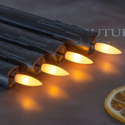 FlameFree - Ensemble de 6 bougies LED avec télécommande