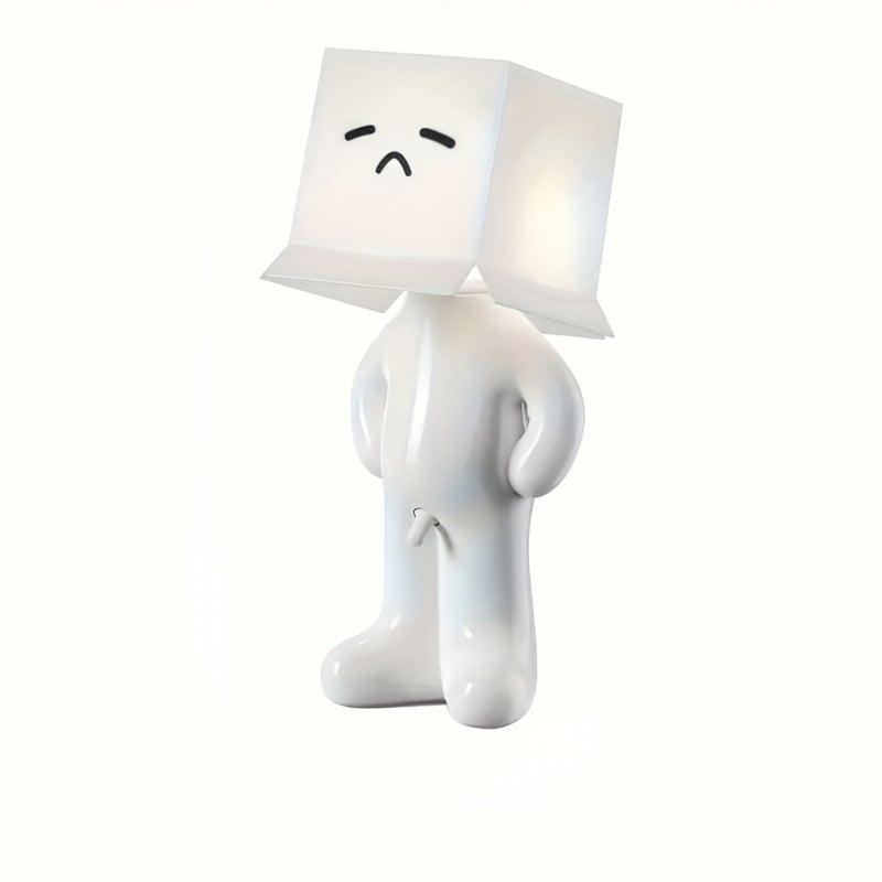 CartoonGlow Lampe - Lampe de table USB avec LED et contrôle par bouton