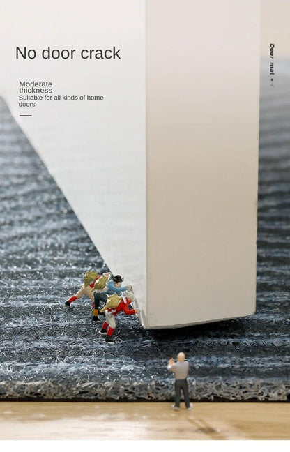 Floroux Entrée Antidérapante Moderne en PVC – Style Nordique et Élimination de Sable