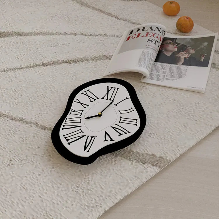 Surrealist Wall Clock Floroux | Inspired by Salvador Dali | Creative Decorative Clock