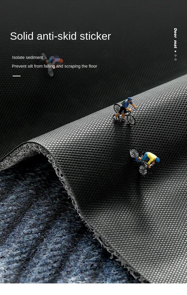 Floroux Entrée Antidérapante Moderne en PVC – Style Nordique et Élimination de Sable