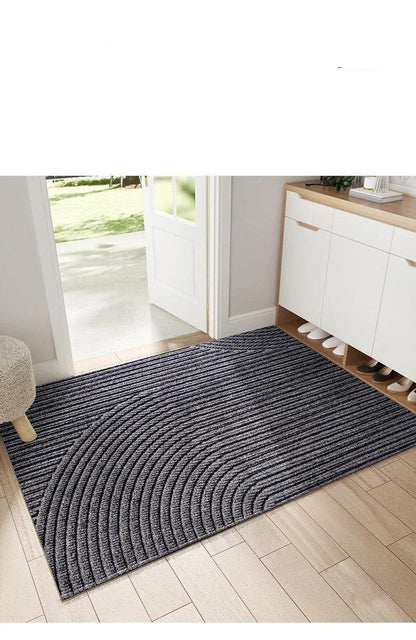 Floroux - Tapis de porte antidérapant pour l'entrée │Tapis de porte répulsif au sable