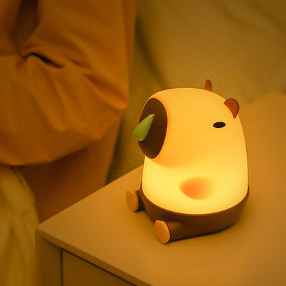 Snotty Capybara LED Veilleuse - Cadeau parfait pour les enfants et les filles