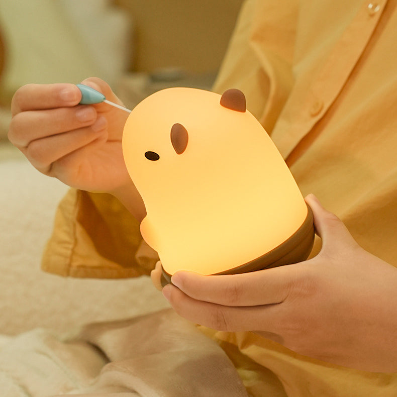 Snotty Capybara LED Veilleuse - Cadeau parfait pour les enfants et les filles