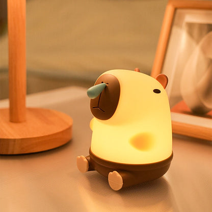 Snotty Capybara LED Veilleuse - Cadeau parfait pour les enfants et les filles