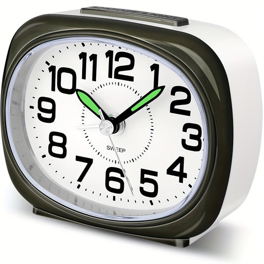 TravelTime Horloge – Réveil Silencieux avec Veilleuse LED