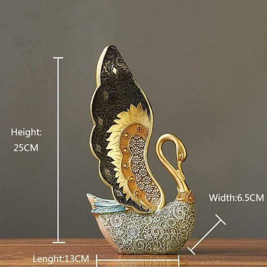 Diana Décor Élegant Cygné