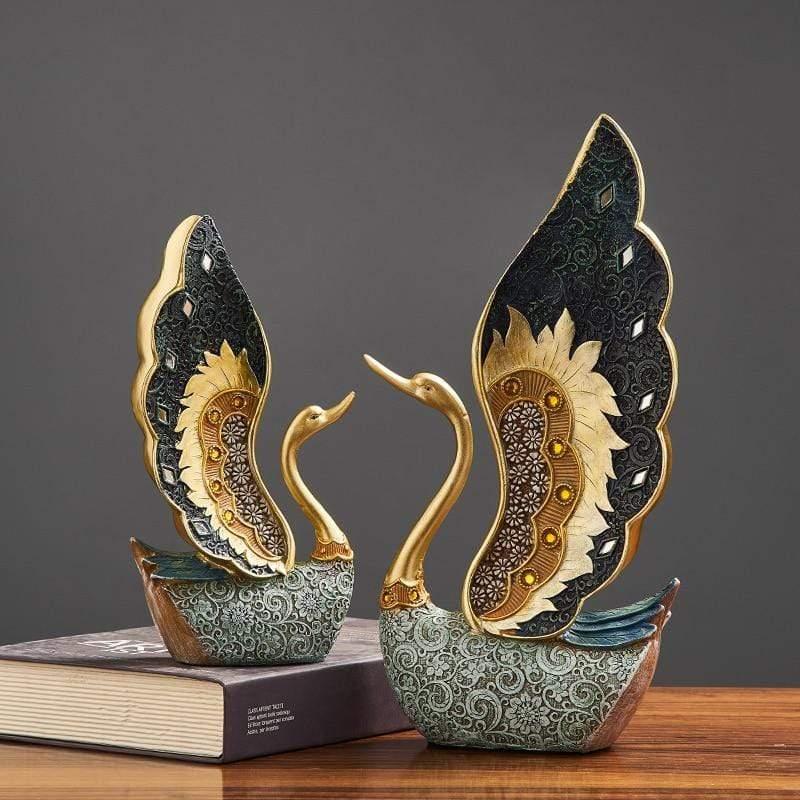 Diana Décor Élegant Cygné