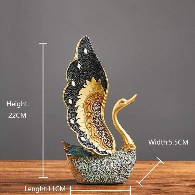 Diana Décor Élegant Cygné