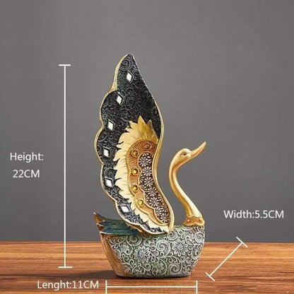 Diana Décor Élegant Cygné